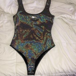 Glitter Body Suit